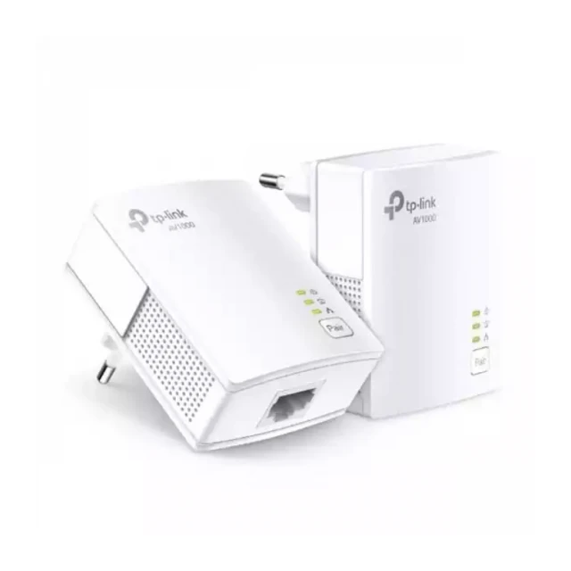 Powerline adapter TP-LINK TL-PA7017 KIT AV1000/1GB/HomePlug AV2/HomePlug AV/300m