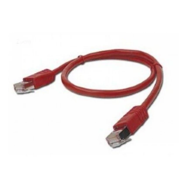 PP12-5M/R Gembird Mrezni kabl, CAT5e UTP Patch cord 5m red
