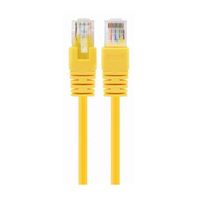 PP12-5M/Y Gembird Mrezni kabl, CAT5e UTP Patch cord 5m yellow