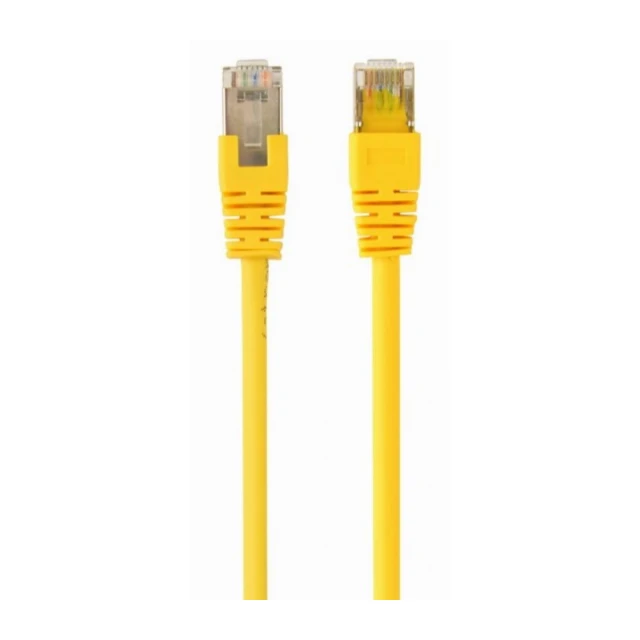 PP22-0.5M/Y Gembird Mrezni kabl FTP Cat5e Patch cord, 0.5m yellow