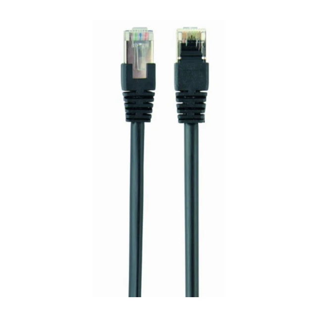 PP22-1M/BK Gembird Mrezni kabl FTP Cat5e Patch cord, 1m black