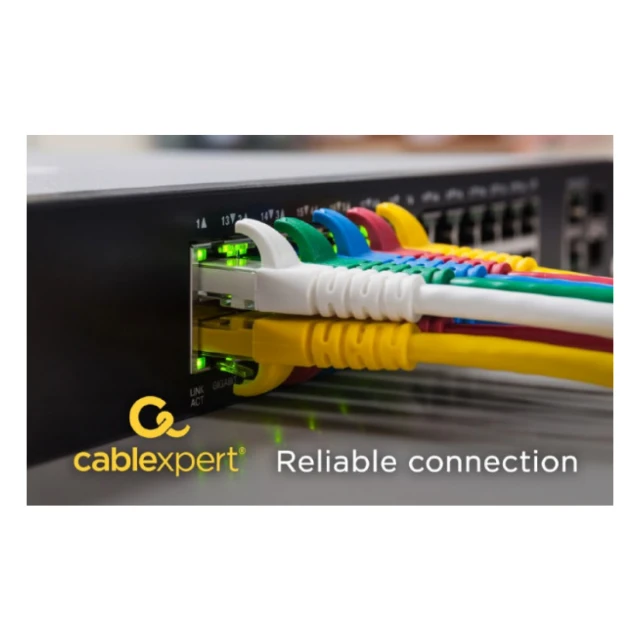 PP6A-LSZHCU-BK-30M Gembird Mrezni kabl, SFTP CAT.6A BAKARNI LSZH Patch cord 30m Black