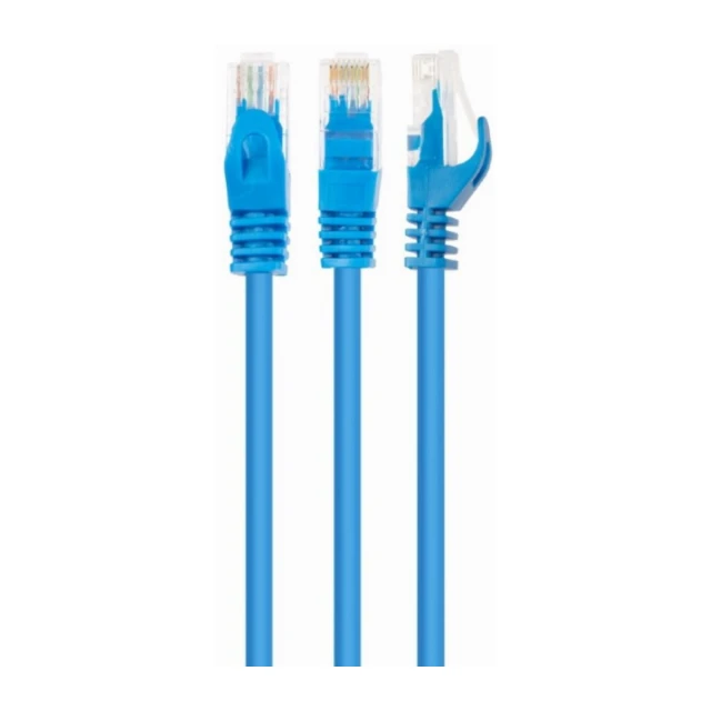 PP6U-0.5M/B Gembird Mrezni kabl, CAT6 UTP Patch cord 0.5m blue