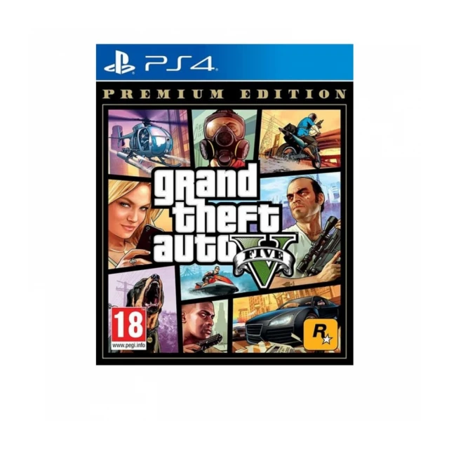 PS4 Grand Theft Auto 5 Premium Edition