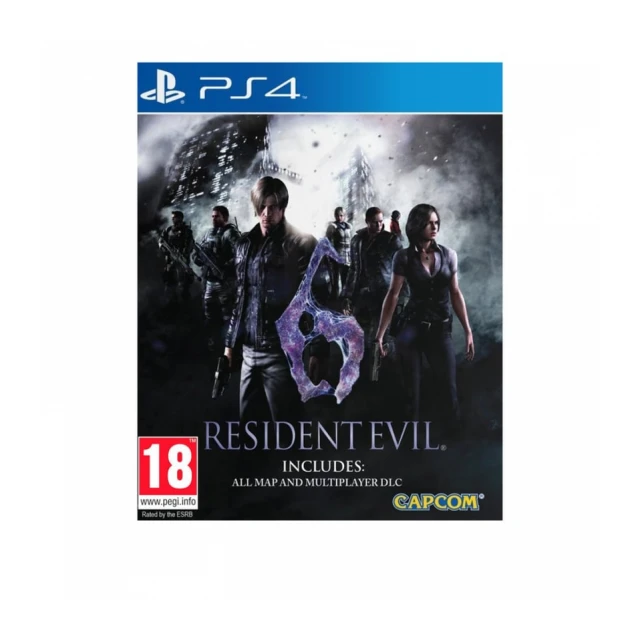 PS4 Resident Evil 6 (Includes: All map and Multiplayer DLC)