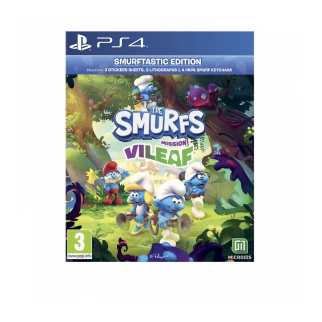 PS4 The Smurfs: Mission Vileaf - Smurftastic Edition