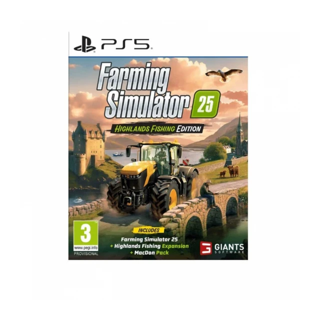 PS5 Farming Simulator 25: Highlands Fishing Edition