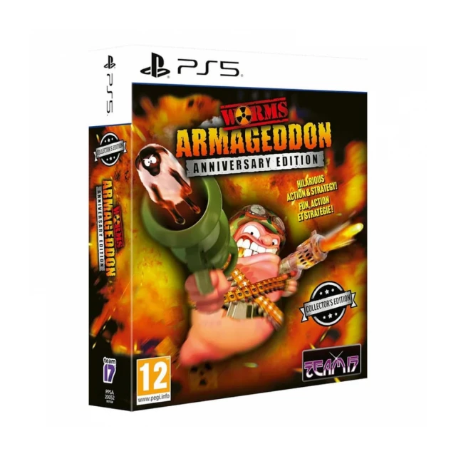 PS5 Worms Armageddon Anniversary Collector's Edition