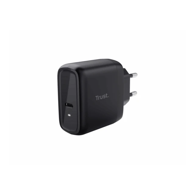 Punjač TRUST Maxo 65W/USB-C/laptop/smartphone/tablet/2m USB-C kabel/crna