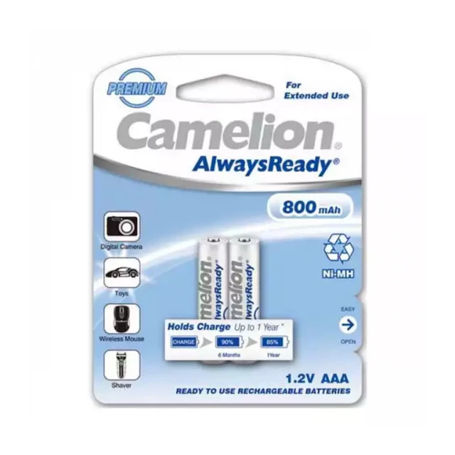 Punjiva baterija Camelion always ready HR03 800mAh 1/2