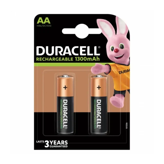 Punjiva baterija Duracell AA 1300 mAh Punjiva/2/1 pak