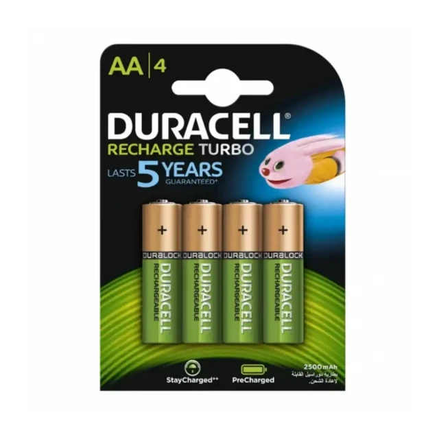 Punjiva baterija Duracell AA 2500mAh 4/1 pak