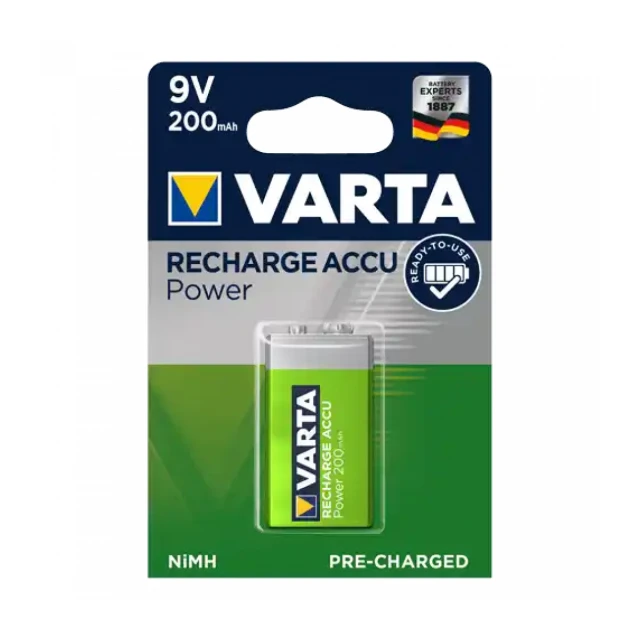 Punjiva baterija Varta 9V 200mAh