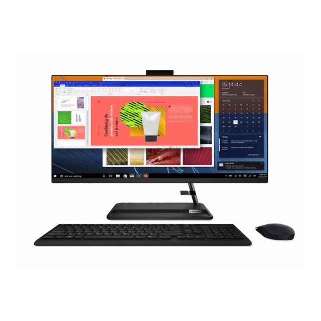 Racunar LENOVO IdeaCentre AIO 3 27ALC6 DOS/27" FHD/Ryzen 5-7430U/16GB/512GB/crna