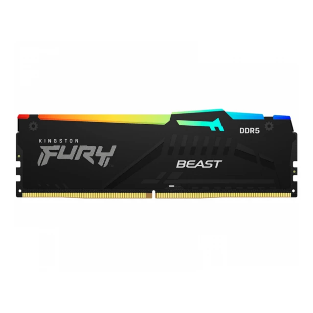 RAM DDR5 Kingston 16GB KF568C34BBA-16 6800Mhz FURY Beast RGB Black