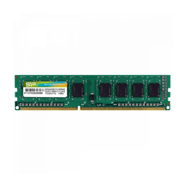 RAM DIMM DDR3 4GB 1600MHz SiliconPower SP004GBLTU160N02