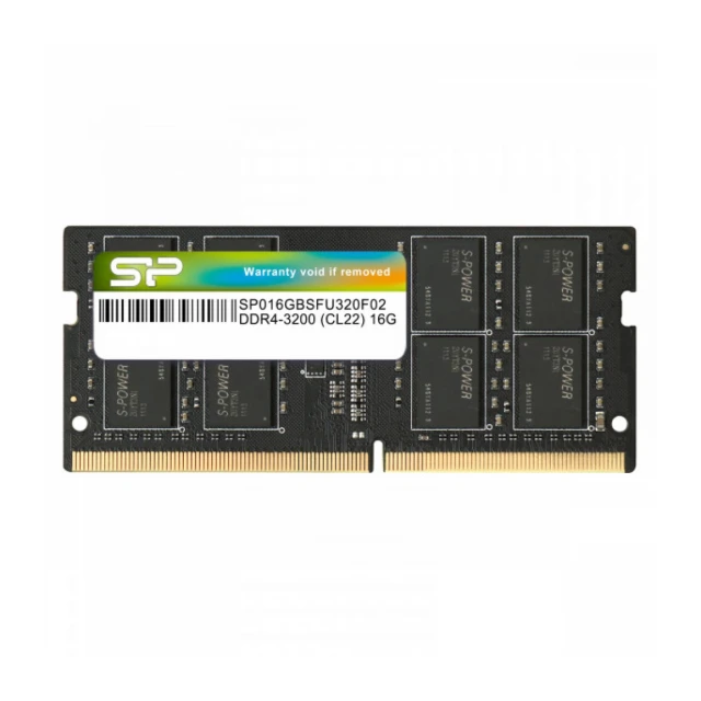 RAM SODIMM DDR4 16GB 3200MHz SiliconPower SP016GBSFU320X02