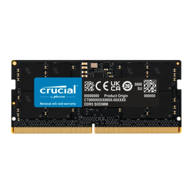 RAM SODIMM DDR5 16GB Micron Crucial 4800MHz CT16G48C40S5