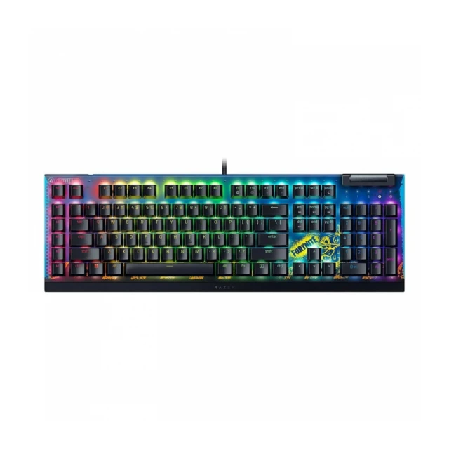 Razer BlackWidow V4 X - Mechanical Gaming Keyboard - Fortnite Edition