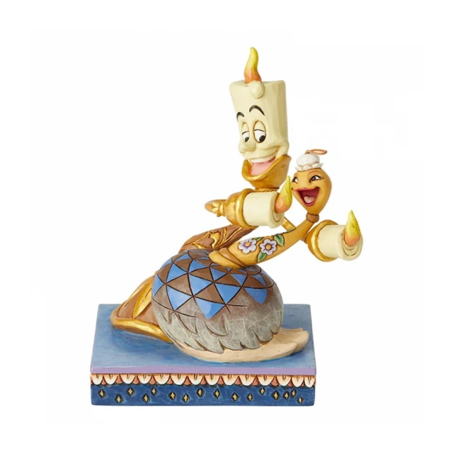 Romance by Candlelight (Lumiere and Feather Duster Figurine)