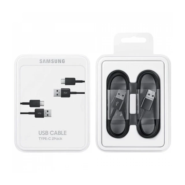 Samsung 2Xkabl USB-A/Type -C Double pack ( EP-DG930 ) 1.5m crna