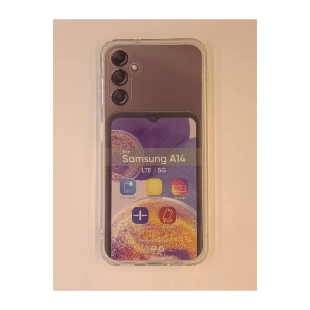 Samsung A14 transparent ojačane ivice