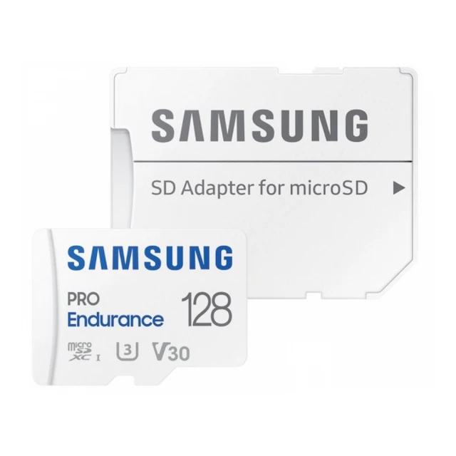 SAMSUNG Memorijska kartica PRO Endurance MicroSDXC 128GB U3 + SD Adapter MB-MJ128KA 