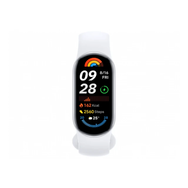 Sat Xiaomi Mi Smart Band 9 Glacier Silver