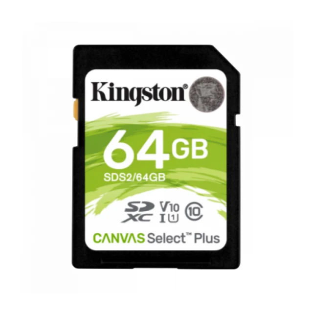 SDHC Kingston Canvas Select Plus SDS2/64GB