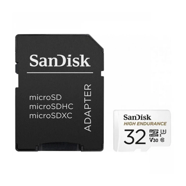 SDHC SanDisk 32GB High Endurance, SDSQQNR-032G-GN6IA + adapter