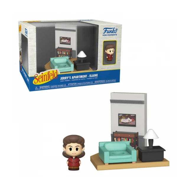 Seinfeld POP! Vinyl Mini Moments - Elaine w/Chase