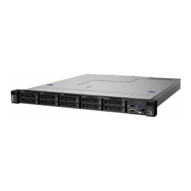 Server Lenovo ThinkSystem SR250 Xeon E-2224 4C/UDIMM 48GB/3.5x4/XClarity Enterprise/300w 3Y+