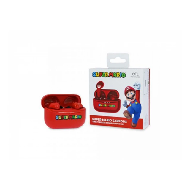 SLUSALICE BUBICE OTL SUPER MARIO ICON TWS RED ACC-0592