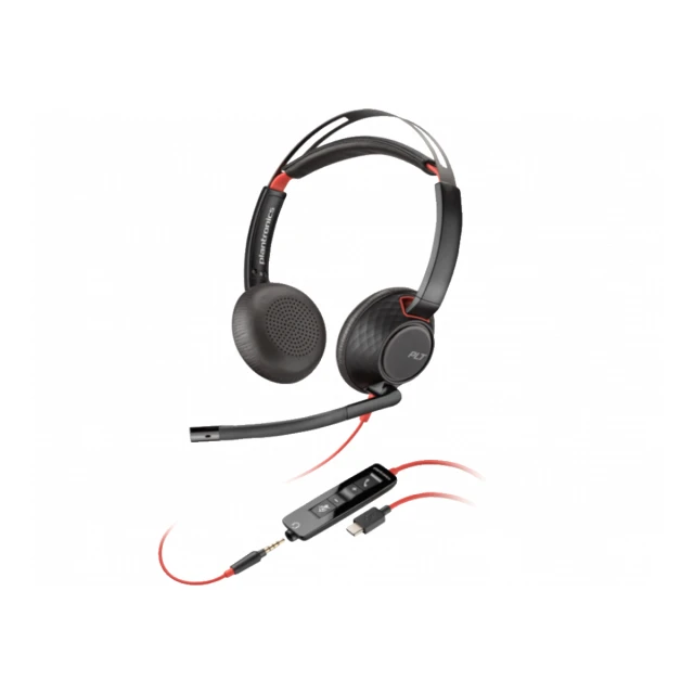 Slušalice HP Poly BW 5220 USB-C HS +3.5mmP +USB-C/A/8X231AA/crna
