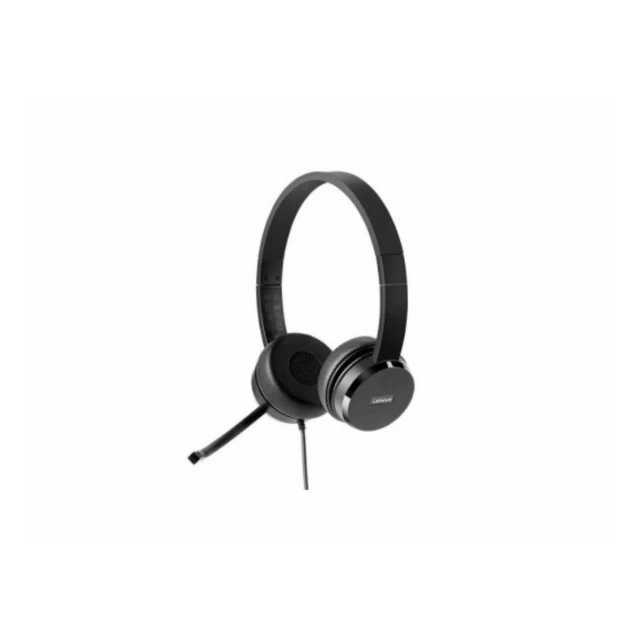 Slušalice LENOVO 100 Stereo/USB/pasive noise cancellation/4XD0X88524/crna