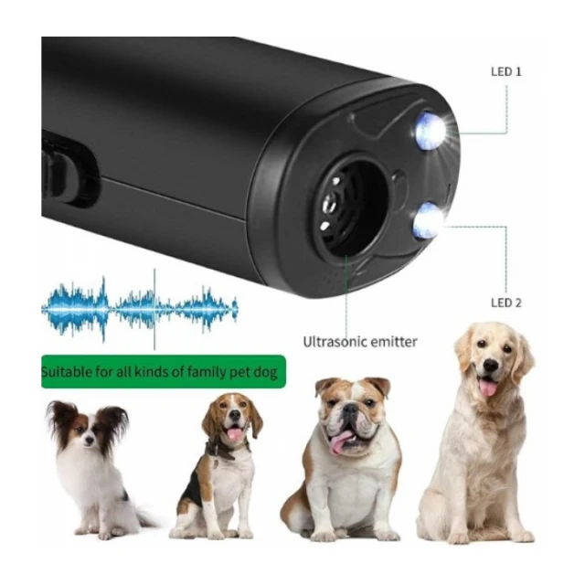 SMART-DOG-FLASHLIGHT-AGG-01 Gembird Sna&#382;an ultrazvucni RASTERIVAC PASA, Dreser za pse