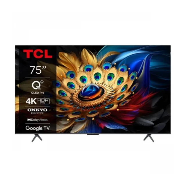 SMART QLED TV 75 TCL 75C655 3840x2160/4K HDR/DVB-T2/C/S2Google