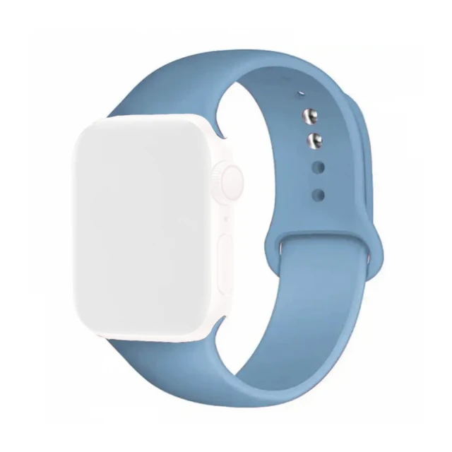 Smart Watch Silicone Strap 44/45/49mm Blue