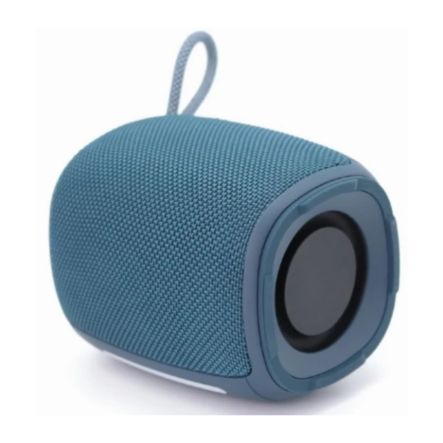 SPK-BT-LED-03-B Gembird Portable RGB LED Bluetooth speaker 5W, BT, FM, TF, USB, Handsfree, blue