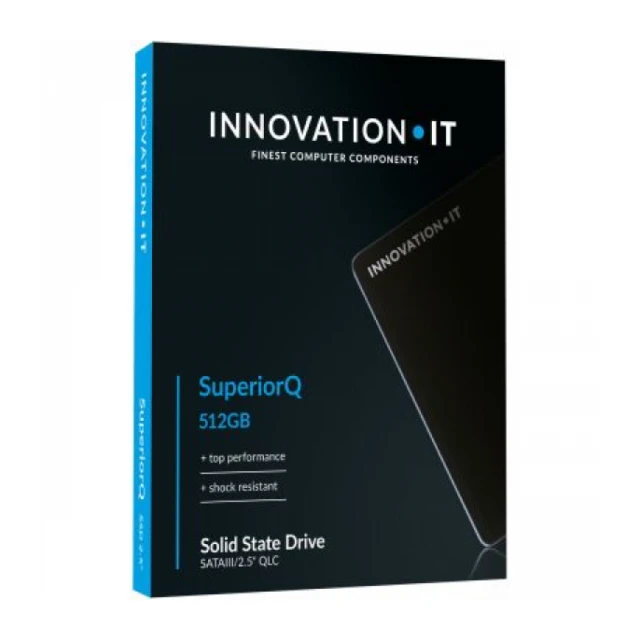SSD 2.5" 512GB InnovationIT SuperiorQ Bulk 550Mbs/500Mbs 00-512888