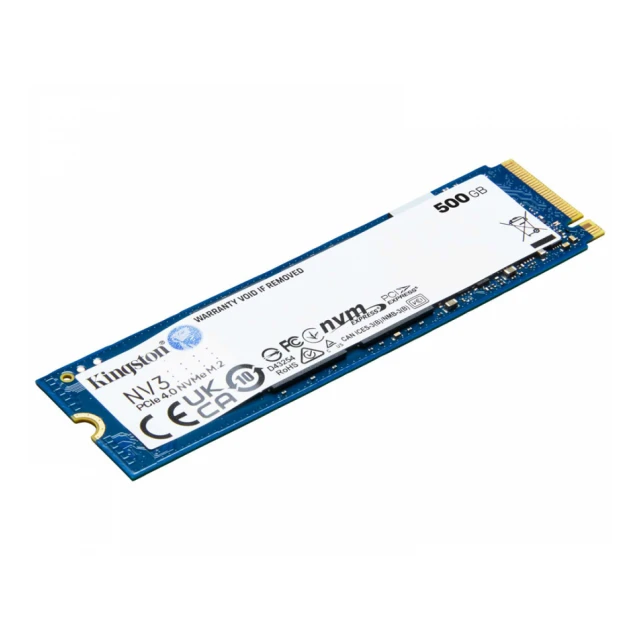 SSD Kingston 500GB M.2 NVMe PCIe 4.0 SNV3S/500G NV3 Series