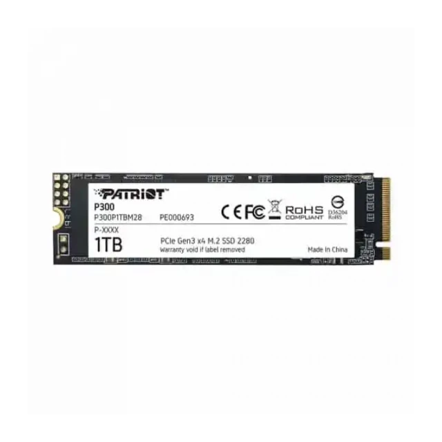 SSD M.2 NVMe 1TB Patriot P300 2100MBs/1650MBs P300P1TBM28