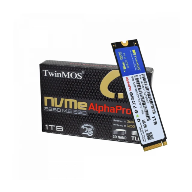 SSD M.2 NVMe 1TB TwinMOS 3600MBs/3250MBs NVMe1TB2280AP