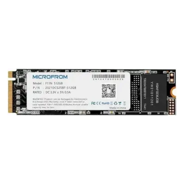 SSD M.2 NVME 512GB MicroForm F11N