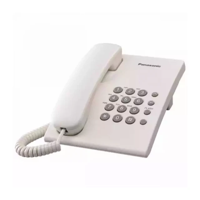 Stoni telefon Panasonic KX-TS 500 FXW white