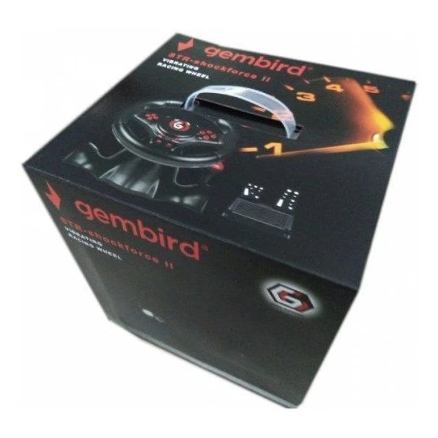 STR-ShockForce-II ** Gembird USB 2.0 volan za igrice PC (2787)