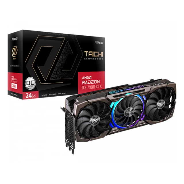 SVGA Asrock Radeon RX7900 XTX Taichi 24GB OC GDDR6 384bit, RX7900XTX TC 24GO