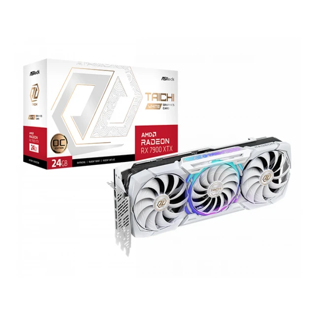 SVGA Asrock Radeon RX7900 XTX Taichi White 24GB OC GDDR6, RX7900XTX TCW 24GO