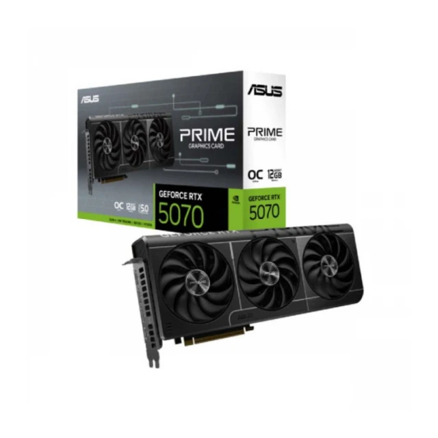 SVGA ASUS GeForce RTX 5070 Prime OC 12GB GDDR7 192bit PRIME-RTX5070-O12G
