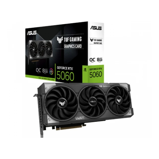 SVGA ASUS RTX 5060 TUF 8GB GDDR,  TUF RTX5060-O8G-GAMING